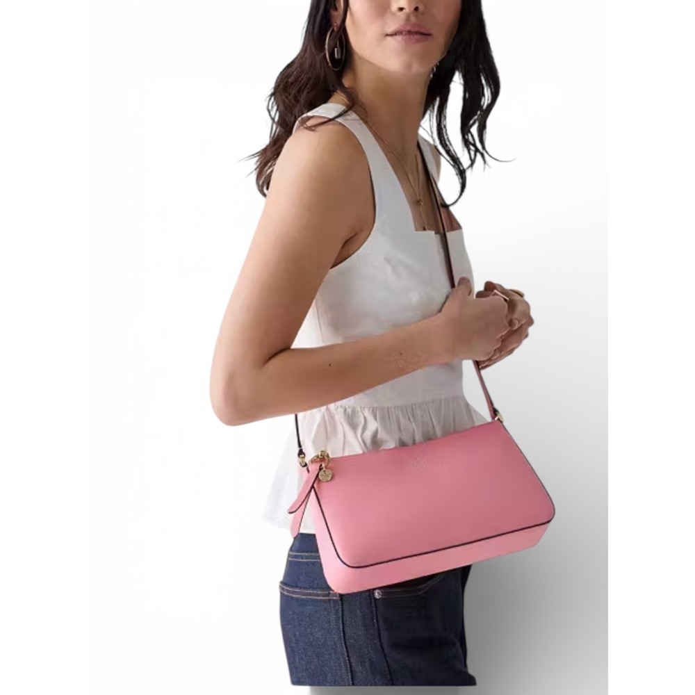 Kate Spade Grapefruit Refined Grain Crossbody Bag KK311